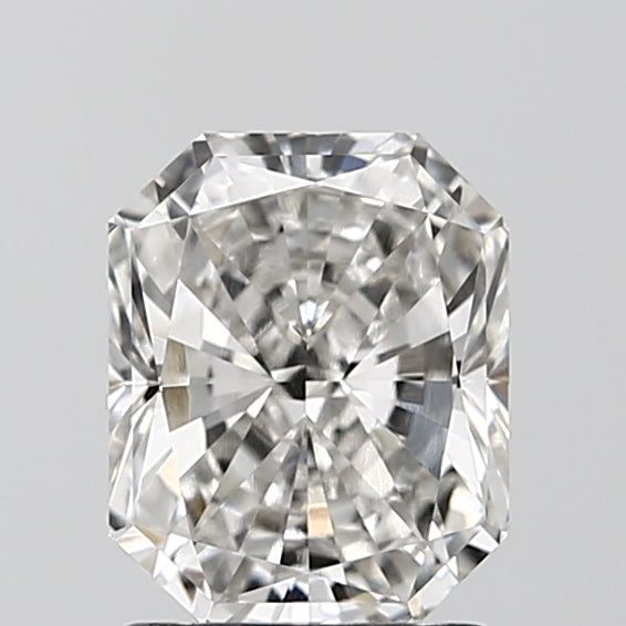 1.52 Carat Radiant Lab Diamond with  Cut Diamond in 14KT  view 1
