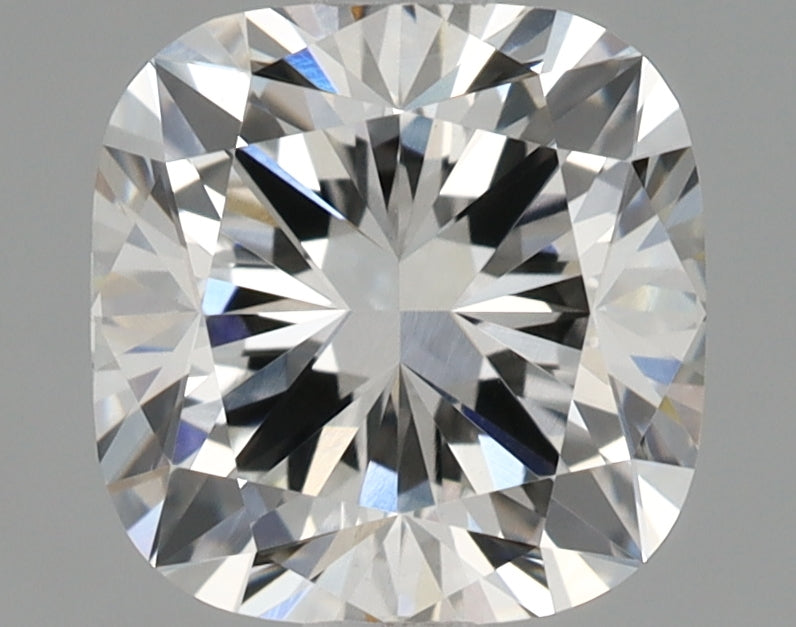 1.56 Carat Cushion Lab Diamond with  Cut Diamond in 14KT  view 1
