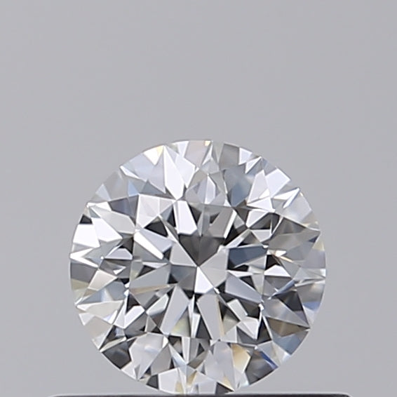 0.36 Carat Round Lab Diamond with  Cut Diamond in 14KT  view 1
