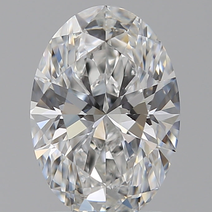 1.75 Carat Oval Lab Diamond with  Cut Diamond in 14KT  view 1
