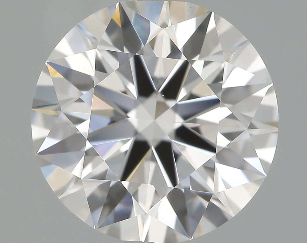 1.37 Carat Round Lab Diamond with  Cut Diamond in 14KT  view 1
