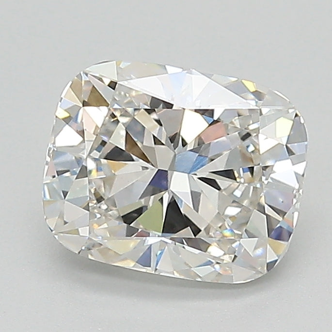 1.5 Carat Cushion Lab Diamond with  Cut Diamond in 14KT  view 1
