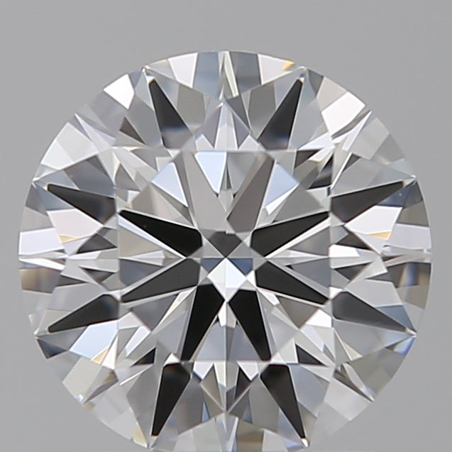 1.25 Carat Round Lab Diamond with  Cut Diamond in 14KT  view 1
