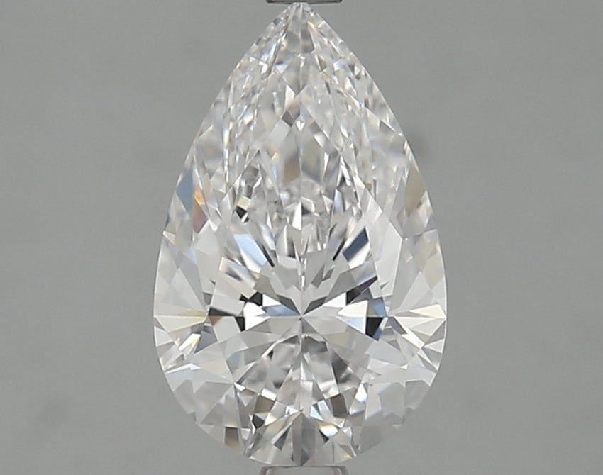 1.84 Carat Pear Lab Diamond with  Cut Diamond in 14KT  view 1
