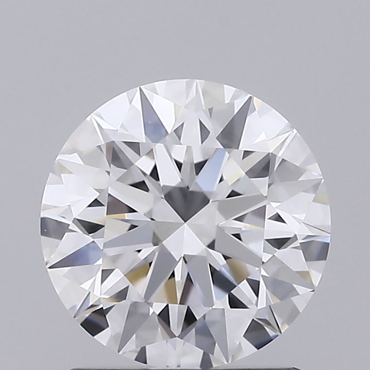 1.31 Carat Round Lab Diamond with  Cut Diamond in 14KT  view 1

