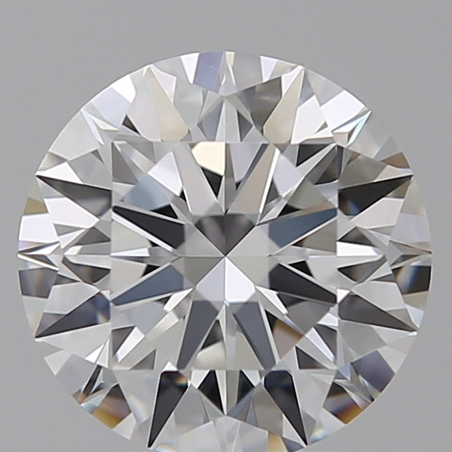 1.79 Carat Round Lab Diamond with  Cut Diamond in 14KT  view 1
