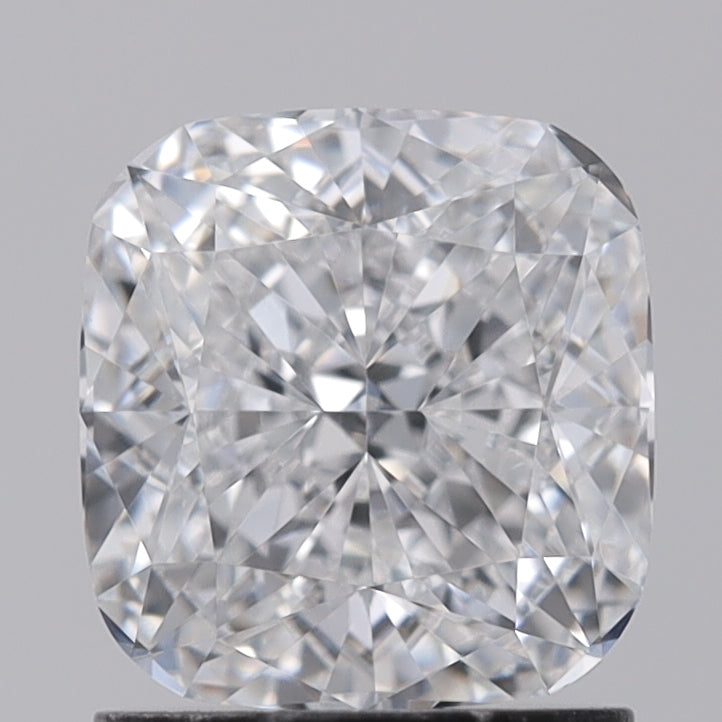 1.52 Carat Cushion Lab Diamond with  Cut Diamond in 14KT  view 1
