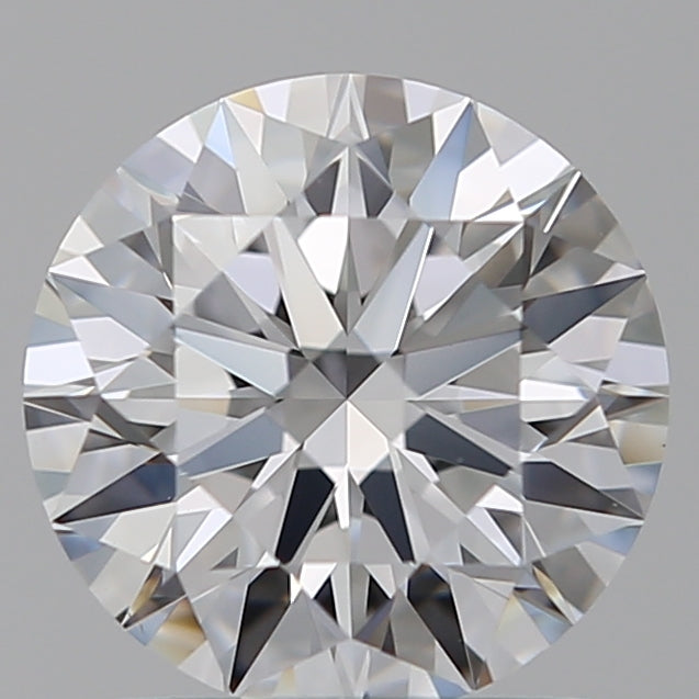 1.27 Carat Round Lab Diamond with  Cut Diamond in 14KT  view 1
