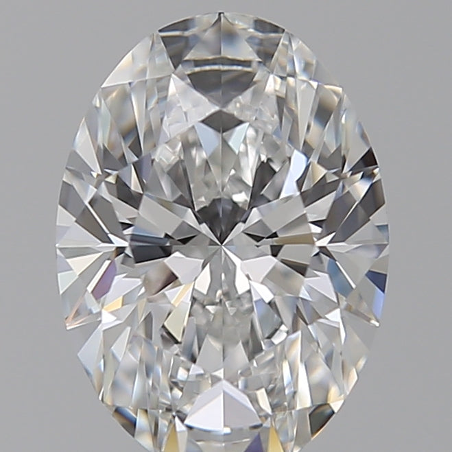 1.75 Carat Oval Lab Diamond with  Cut Diamond in 14KT  view 1
