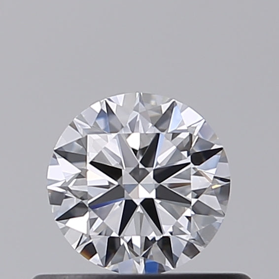 0.39 Carat Round Lab Diamond & 0.4 Carat Round Lab Diamond with  Cut Diamond in 14KT  view 1
