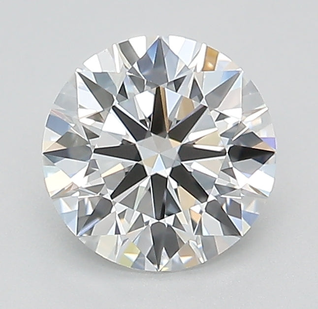 1.1 Carat Round Lab Diamond with  Cut Diamond in 14KT  view 1
