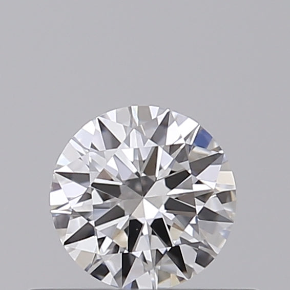 0.3 Carat Round lab Diamond with  Cut Diamond in 14KT  view 1
