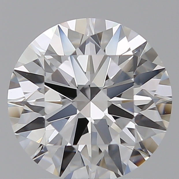 1.78 Carat Round Lab Diamond with  Cut Diamond in 14KT  view 1
