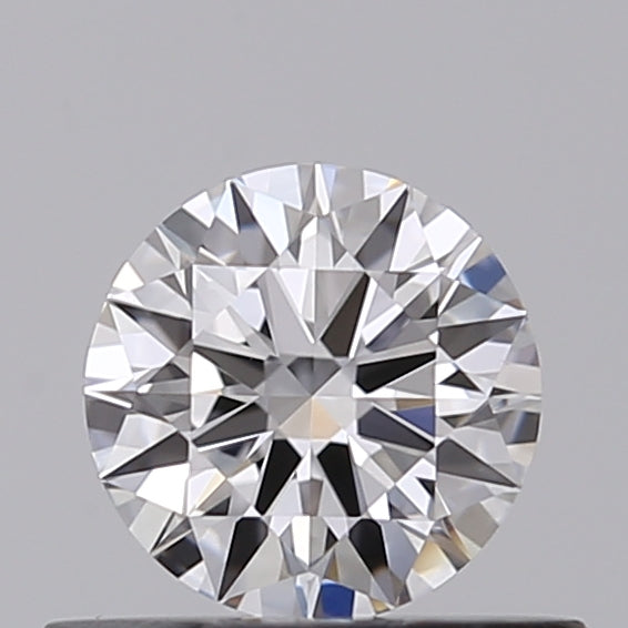 0.46 Carat Round Lab Diamond with  Cut Diamond in 14KT  view 1
