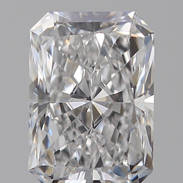 1.01 Carat Radiant Lab Diamond with  Cut Diamond in 14KT  view 1
