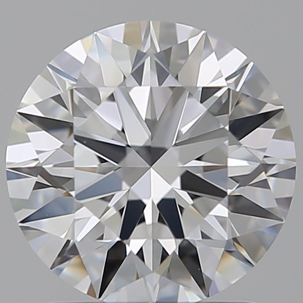 1.4 Carat Round Lab Diamond with  Cut Diamond in 14KT  view 1
