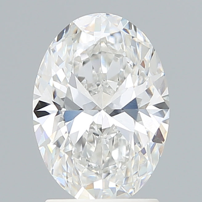 2.02 Carat Oval Lab Diamond with  Cut Diamond in 14KT  view 1
