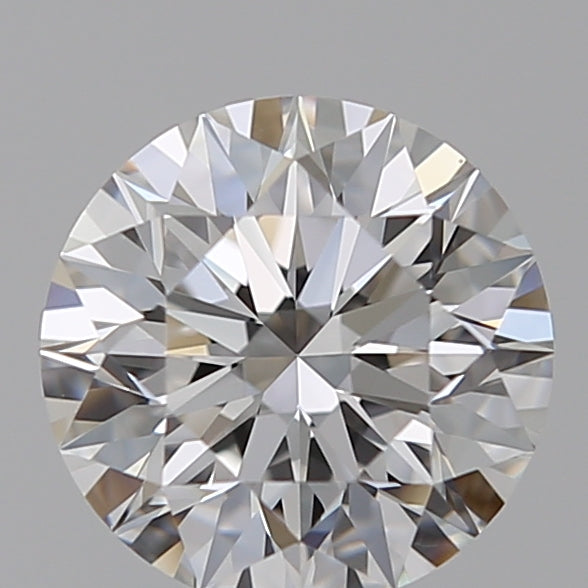 1.01 Carat Round Lab Diamond with  Cut Diamond in 14KT  view 1
