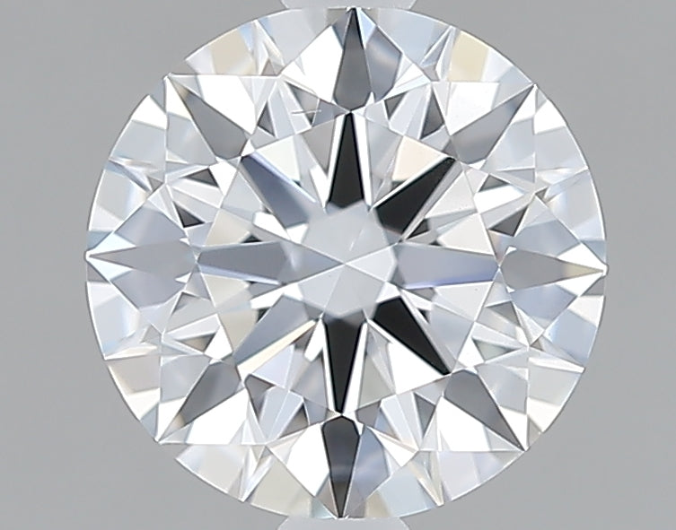 1.47 Carat Round Lab Diamond with  Cut Diamond in 14KT  view 1
