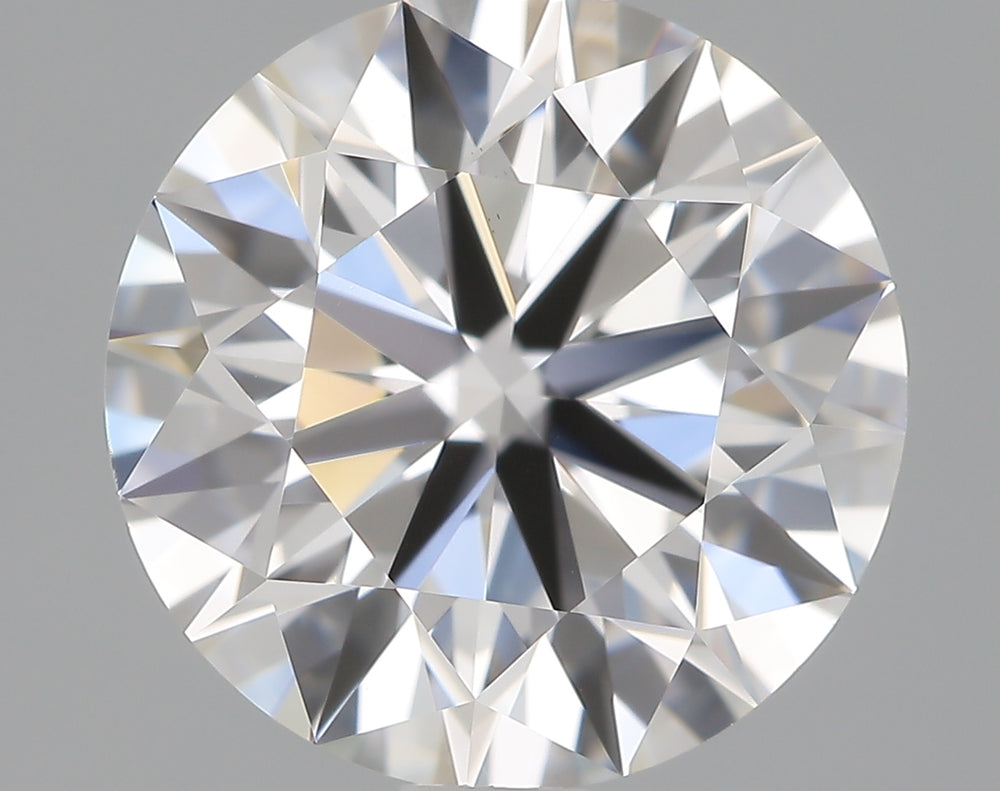 1.6 Carat Round Lab Diamond with  Cut Diamond in 14KT  view 1
