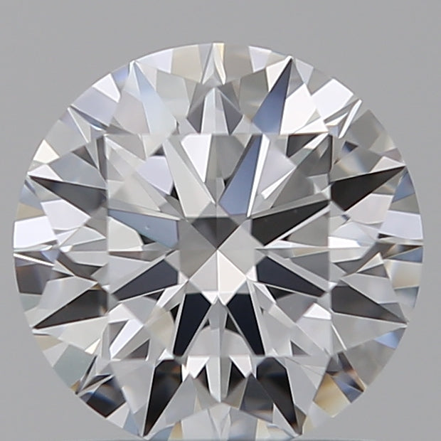 1.09 Carat Round Lab Diamond with  Cut Diamond in 14KT  view 1
