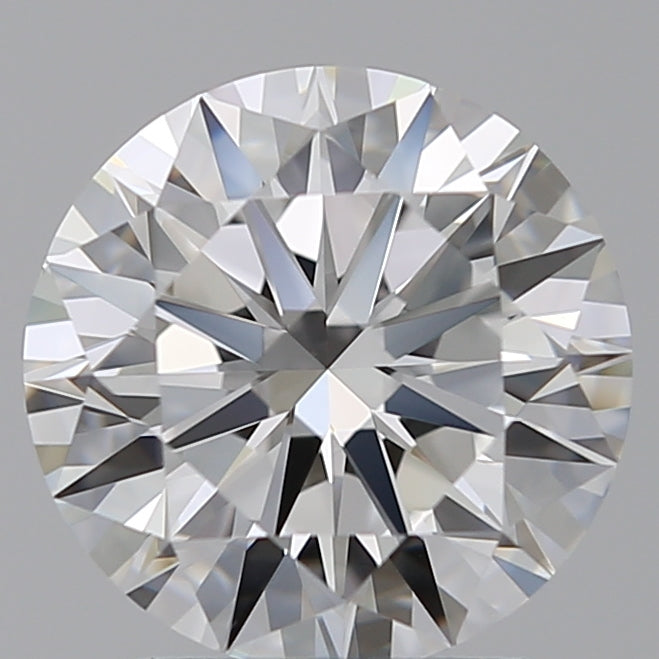 2.0 Carat Round Lab Diamond with  Cut Diamond in 14KT  view 1
