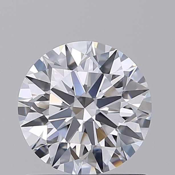 0.8 Carat Round Lab Diamond with  Cut Diamond in 14KT  view 1
