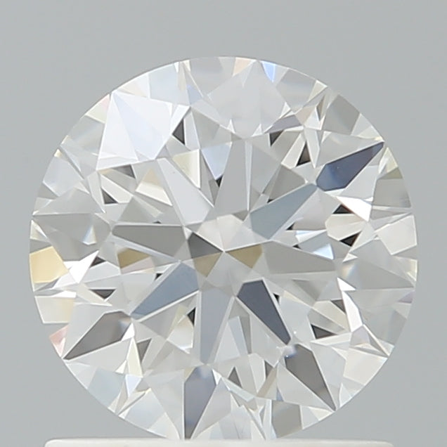 1.14 Carat Round Lab Diamond & 1.14 Carat Round Lab Diamond with  Cut Diamond in 14KT  view 1
