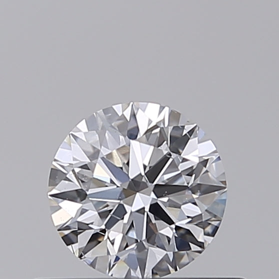 0.36 Carat Round Lab Diamond with  Cut Diamond in 14KT  view 1
