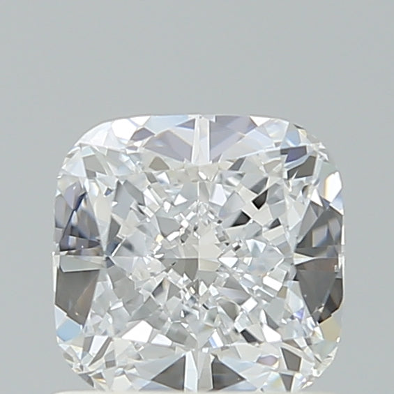 1.01 Carat Cushion Lab Diamond with  Cut Diamond in 14KT  view 1
