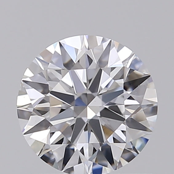 0.64 Carat Round Lab Diamond with  Cut Diamond in 14KT  view 1
