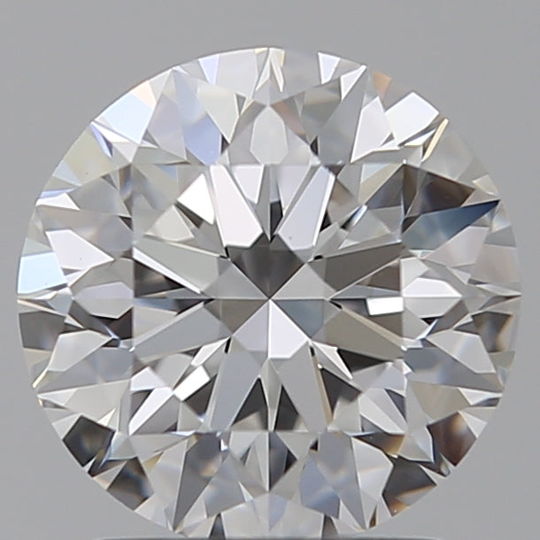1.76 Carat Round Lab Diamond with  Cut Diamond in 14KT  view 1
