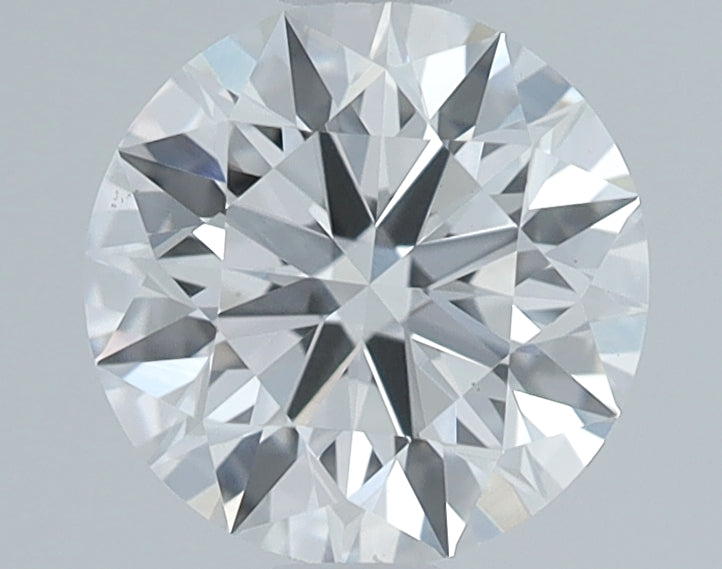 1.06 Carat Round Lab Diamond with  Cut Diamond in 14KT  view 1
