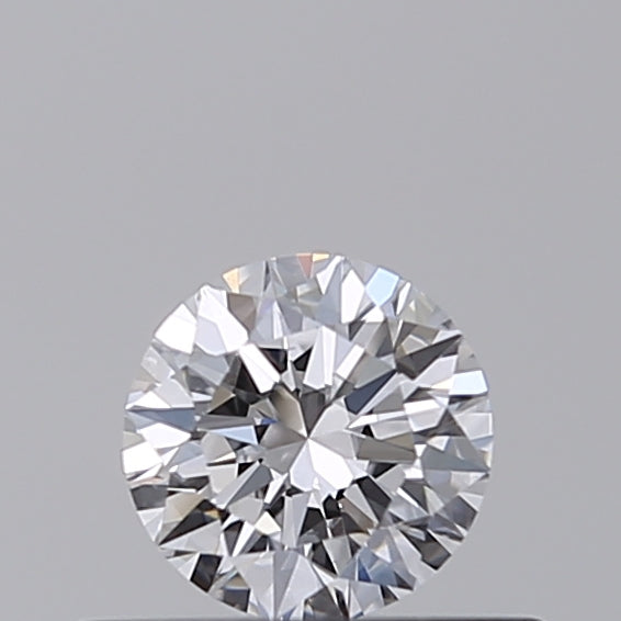 0.3 Carat Round lab Diamond with  Cut Diamond in 14KT  view 1
