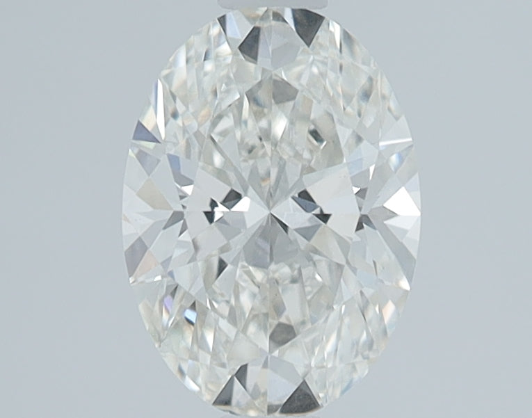 1.1 Carat Oval Lab Diamond with  Cut Diamond in 14KT  view 1
