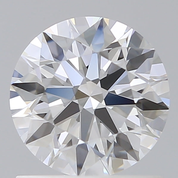 1.08 Carat Round Lab Diamond with  Cut Diamond in 14KT  view 1
