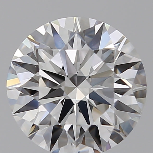 1.26 Carat Round Lab Diamond with  Cut Diamond in 14KT  view 1
