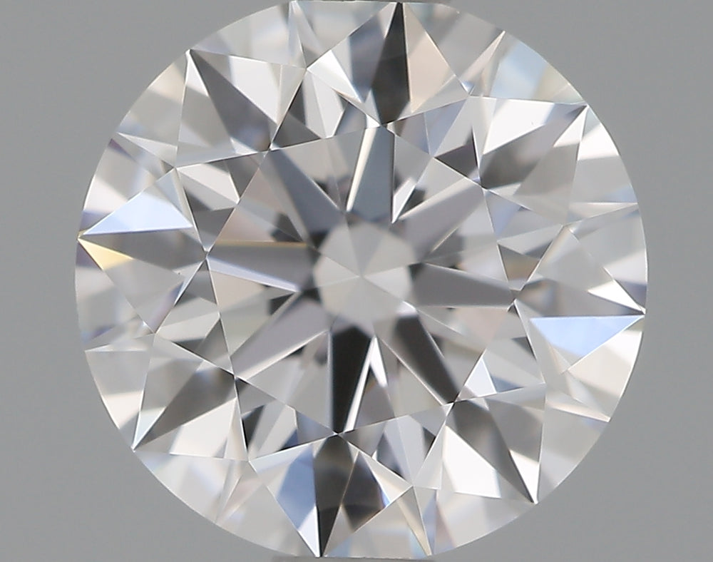 1.12 Carat Round Lab Diamond with  Cut Diamond in 14KT  view 1
