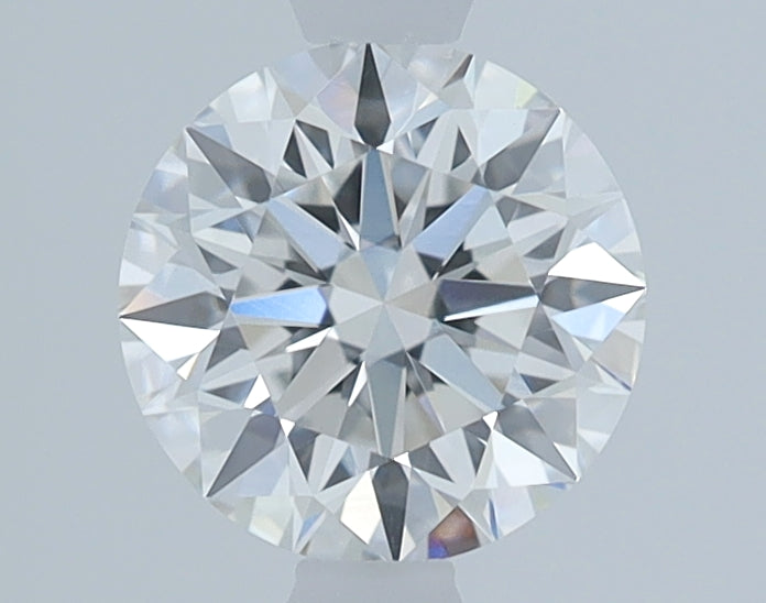 1.09 Carat Round Lab Diamond & 1.07 Carat Round Lab Diamond with  Cut Diamond in 14KT  view 1
