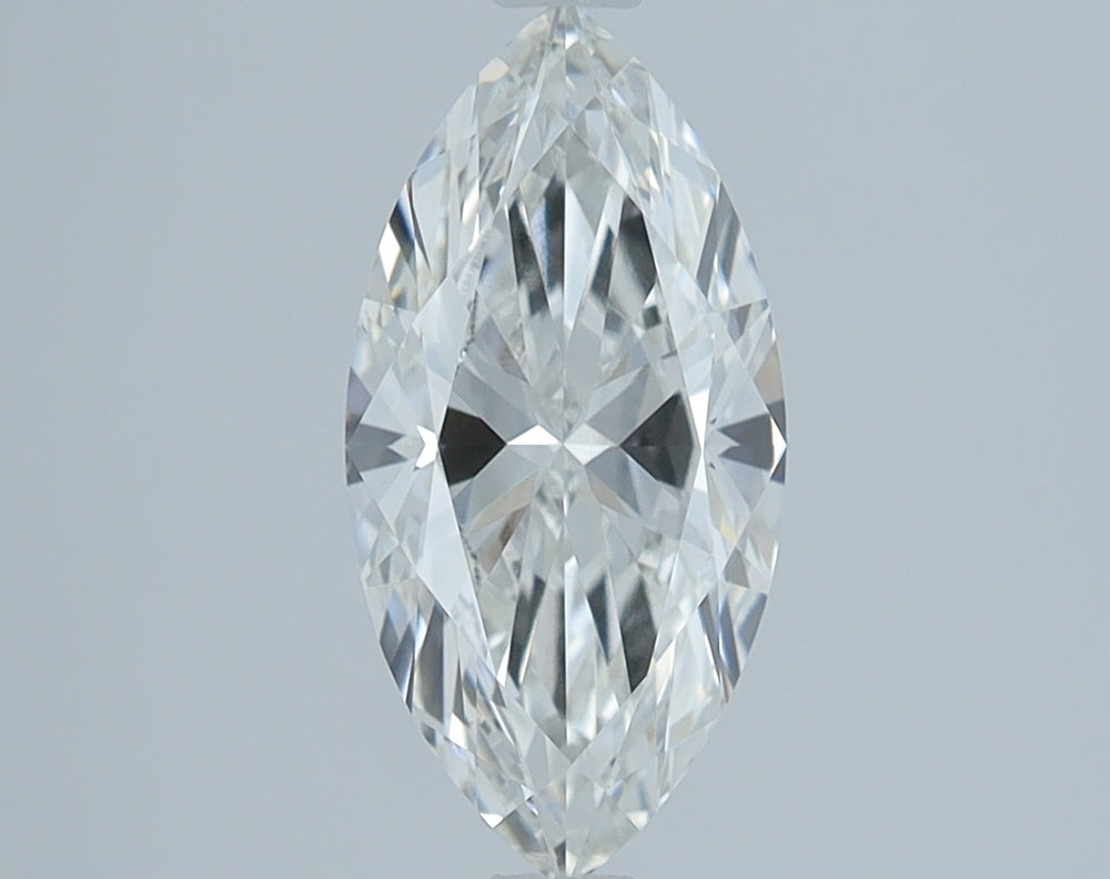 1.35 Carat Marquise Lab Diamond with  Cut Diamond in 14KT  view 1

