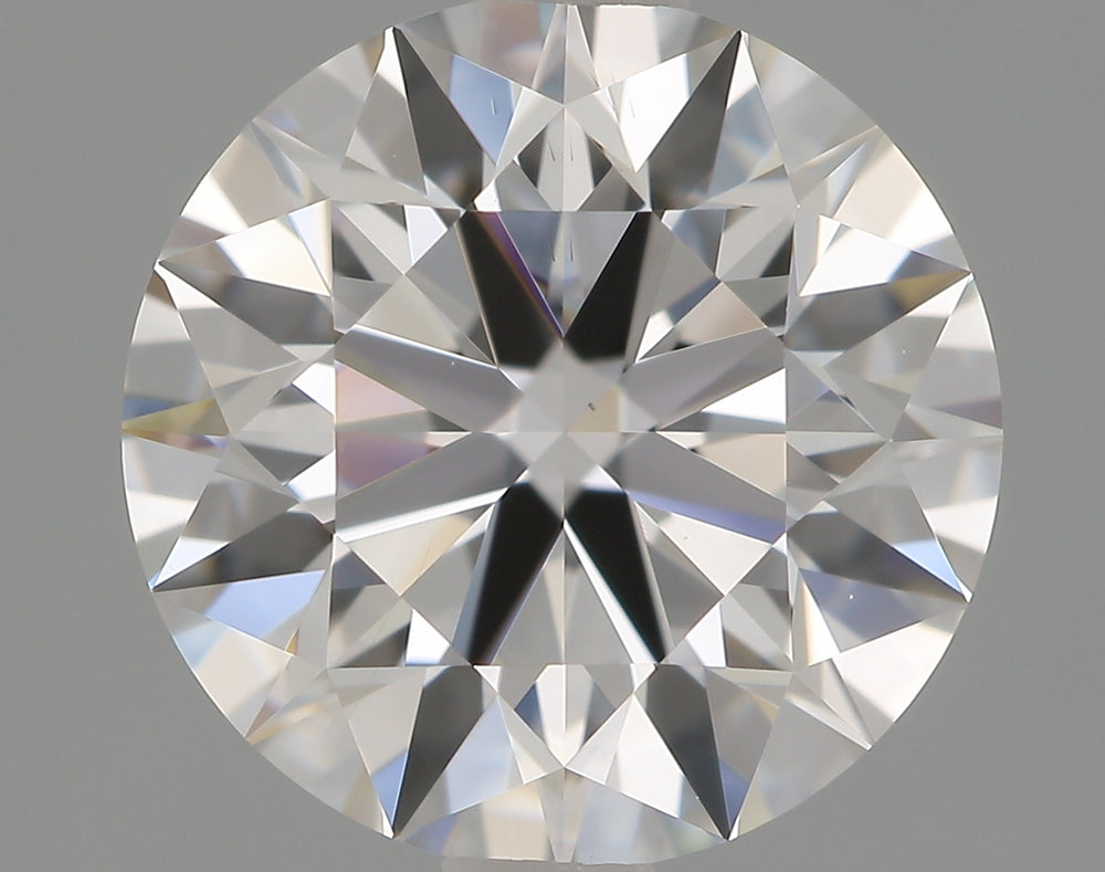 1.62 Carat Round Lab Diamond with  Cut Diamond in 14KT  view 1
