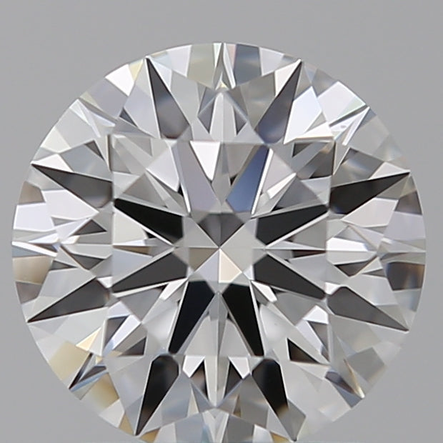 1.25 Carat Round Lab Diamond with  Cut Diamond in 14KT  view 1
