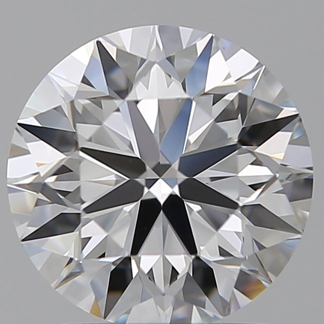 1.76 Carat Round Lab Diamond with  Cut Diamond in 14KT  view 1
