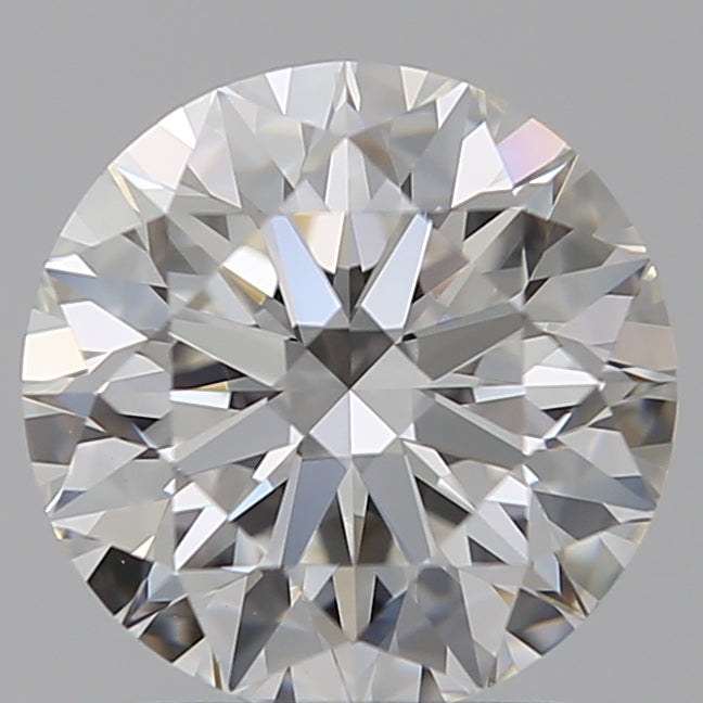 1.75 Carat Round Lab Diamond with  Cut Diamond in 14KT  view 1
