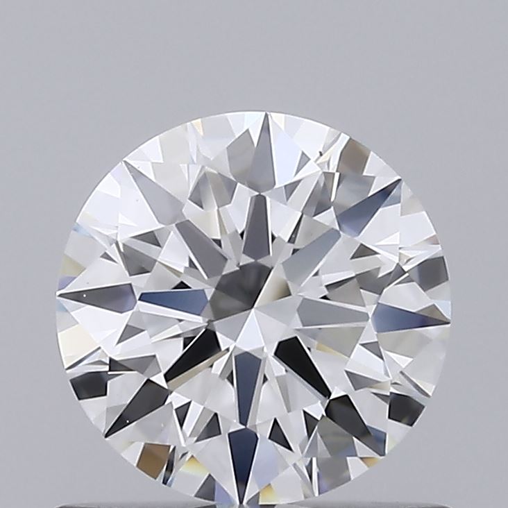 0.74 Carat Round Lab Diamond with  Cut Diamond in 14KT  view 1
