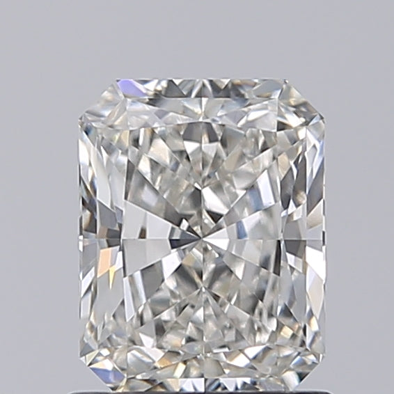 1.0 Carat Radiant Lab Diamond with  Cut Diamond in 14KT  view 1
