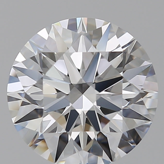 1.56 Carat Round Lab Diamond with  Cut Diamond in 14KT  view 1
