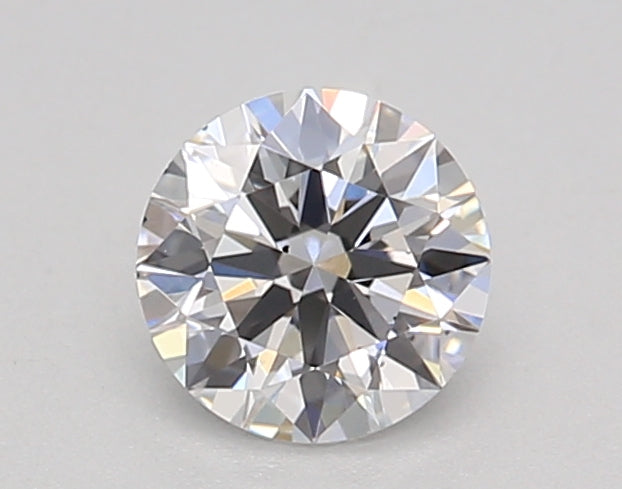 0.31 Carat Round Lab Diamond with  Cut Diamond in 14KT  view 1
