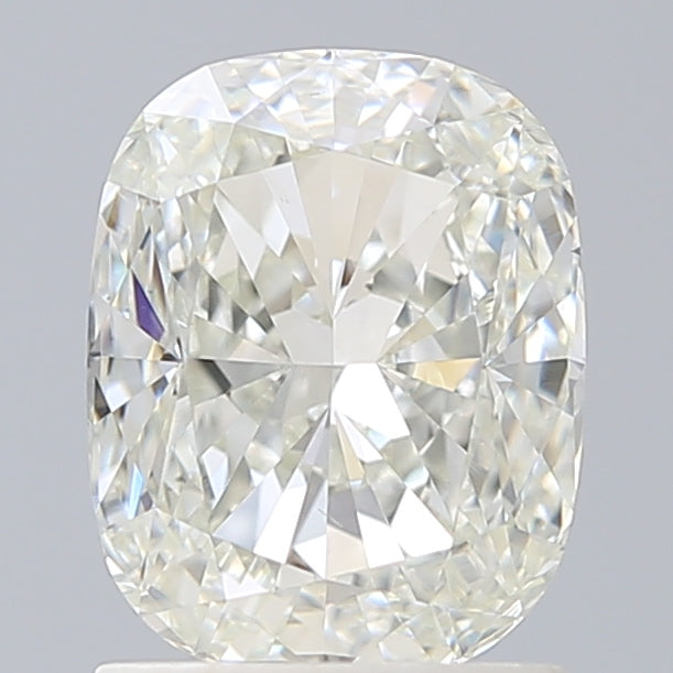 1.7 Carat Cushion Lab Diamond with  Cut Diamond in 14KT  view 1
