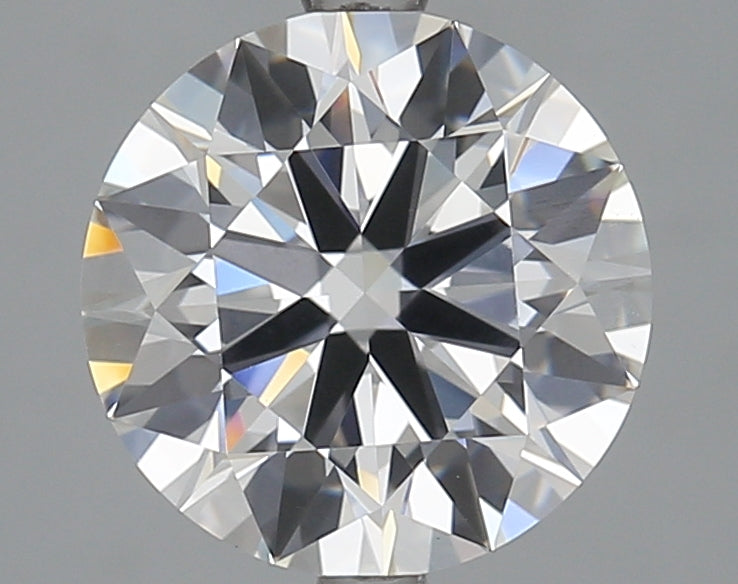 3.0 Carat Round Lab Diamond with  Cut Diamond in 14KT  view 1
